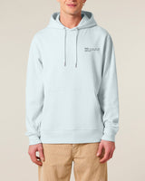 Immaculate Vegan - hewn. Mens Organic Cotton Relaxed-fit Hoodie in Blue Ice