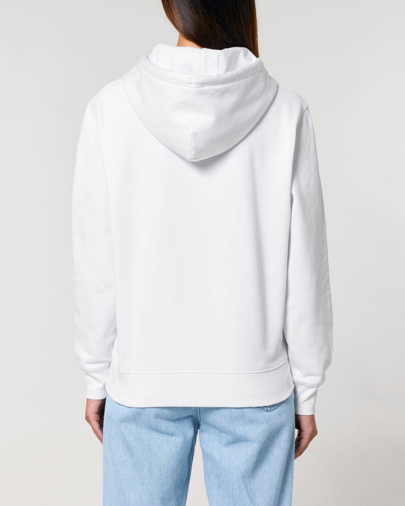 hewn. Womens Organic Cotton Relaxed-fit Hoodie in Snow White