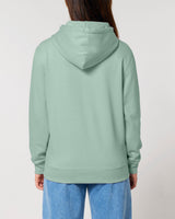 Immaculate Vegan - hewn. Womens Organic Cotton Relaxed-fit Hoodie in Aloe Green