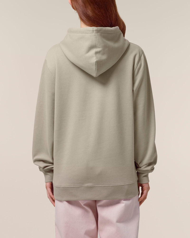 Women's Organic Cotton Relaxed Fit Hoodie | Limestone Grey