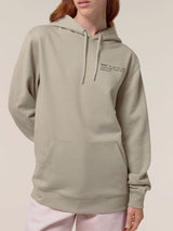 Immaculate Vegan - Women's Organic Cotton Relaxed Fit Hoodie | Limestone Grey