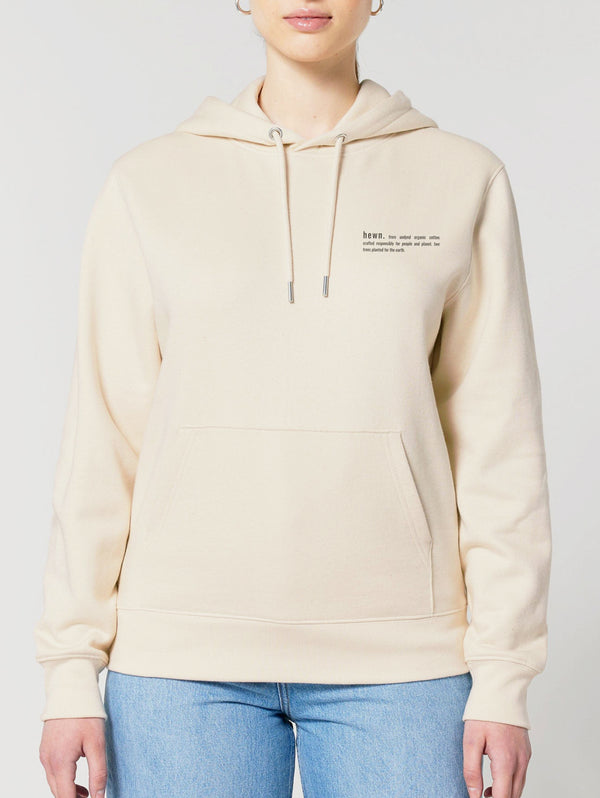 Women's Organic Cotton Relaxed Fit Hoodie | Natural Cotton