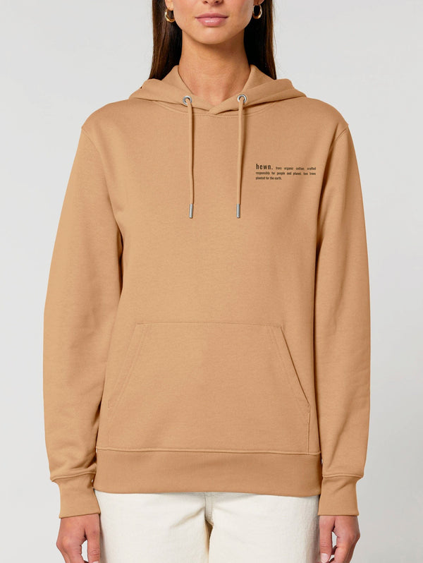 Women's Organic Cotton Relaxed Fit Hoodie | Sand