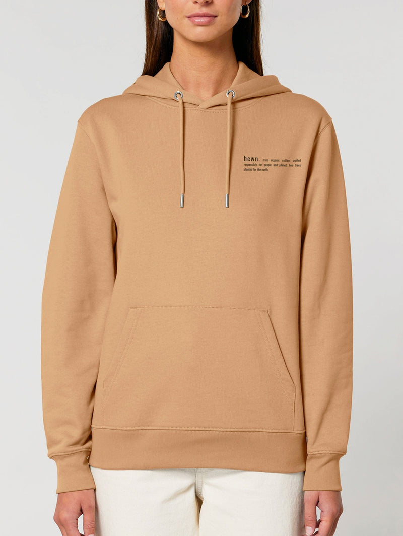Women's Organic Cotton Relaxed Fit Hoodie | Sand
