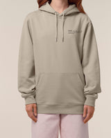 Immaculate Vegan - Women's Organic Cotton Relaxed Fit Hoodie | Limestone Grey