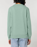 Immaculate Vegan - hewn. Womens Organic Cotton Relaxed-fit Sweatshirt in Aloe Green