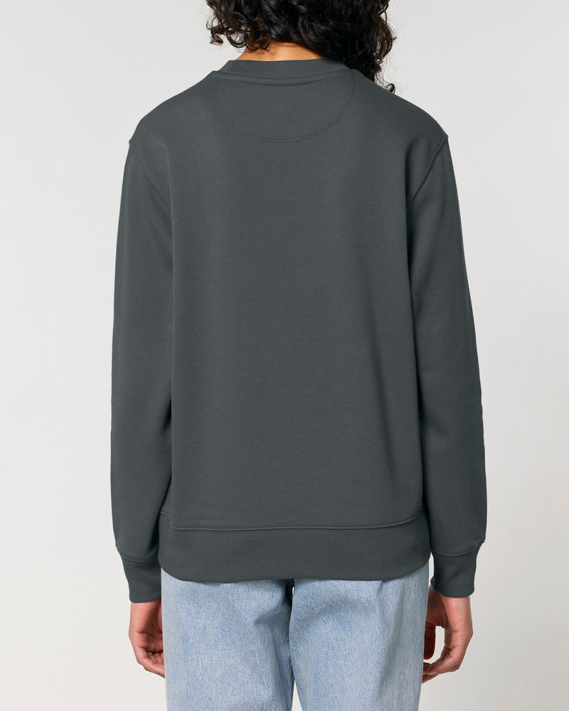 Women's Organic Cotton Relaxed Fit Sweatshirt | Anthracite