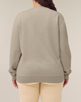 Immaculate Vegan - Women's Organic Cotton Relaxed Fit Sweatshirt | Limestone Grey