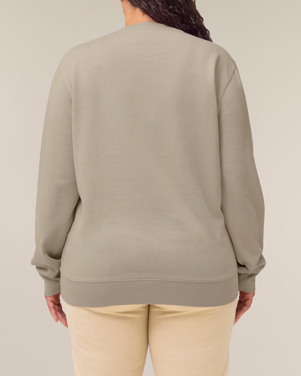 Women's Organic Cotton Relaxed Fit Sweatshirt | Limestone Grey