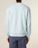 Immaculate Vegan - hewn. Mens Organic Cotton Relaxed-fit Sweatshirt in Blue Ice