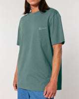 Immaculate Vegan - hewn. Mens Organic Cotton Relaxed-Fit T-shirt in Eucalyptus Green