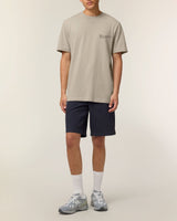 Immaculate Vegan - hewn. Mens Organic Cotton Relaxed-Fit T-shirt in Limestone Grey