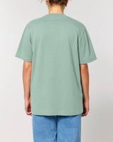 Immaculate Vegan - hewn. Womens Organic Cotton Relaxed-Fit T-shirt in Aloe Green