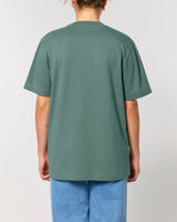 Immaculate Vegan - hewn. Womens Organic Cotton Relaxed-Fit T-shirt in Eucalyptus Green