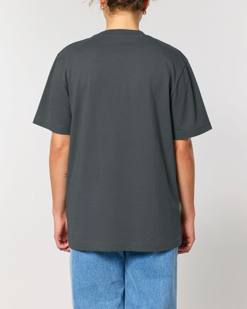 Women's Organic Cotton Relaxed Fit T-Shirt | Anthracite