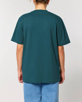 Immaculate Vegan - hewn. Womens Organic Cotton Relaxed-Fit T-shirt in Ocean Blue