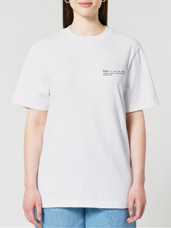 Women's Organic Cotton Relaxed Fit T-Shirt | Snow White