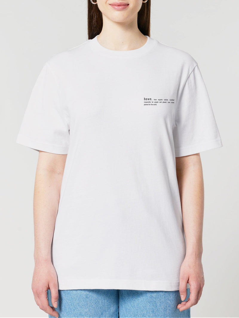 Women's Organic Cotton Relaxed Fit T-Shirt | Snow White