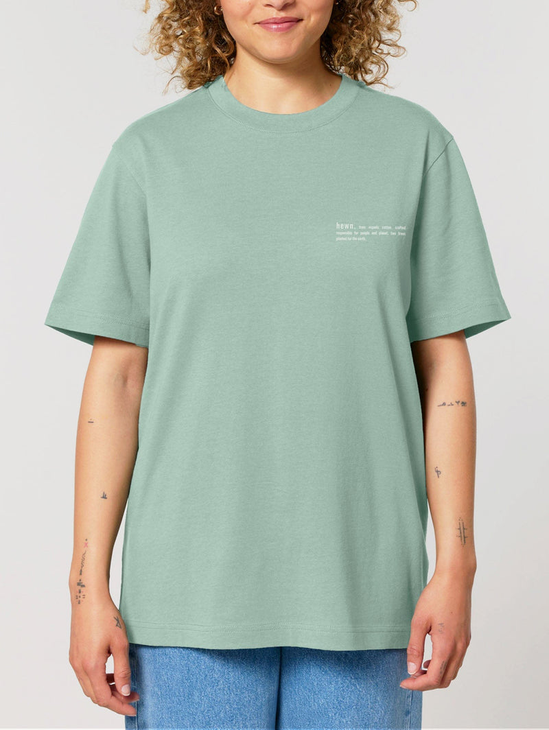 Women's Organic Cotton Relaxed Fit T-Shirt | Aloe Green
