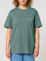 Immaculate Vegan - Women's Organic Cotton Relaxed Fit T-Shirt | Eucalyptus Green