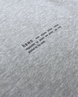 Immaculate Vegan - hewn. Womens Organic Cotton Relaxed-Fit T-shirt in Rock Grey Marl