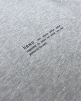 Immaculate Vegan - hewn. Mens Classic-fit Organic Cotton T-shirt in Rock Grey Marl