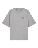 Immaculate Vegan - Women's Organic Cotton Signature Oversized T-Shirt | Rock Grey Marl