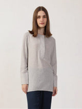 Immaculate Vegan - Neu Nomads Ruthie Organic Cotton Poplin Tunic | Light Grey Light Grey / XXS