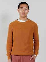 Immaculate Vegan - KOMODO Sergio Men's Organic Cotton Jumper | Mustard