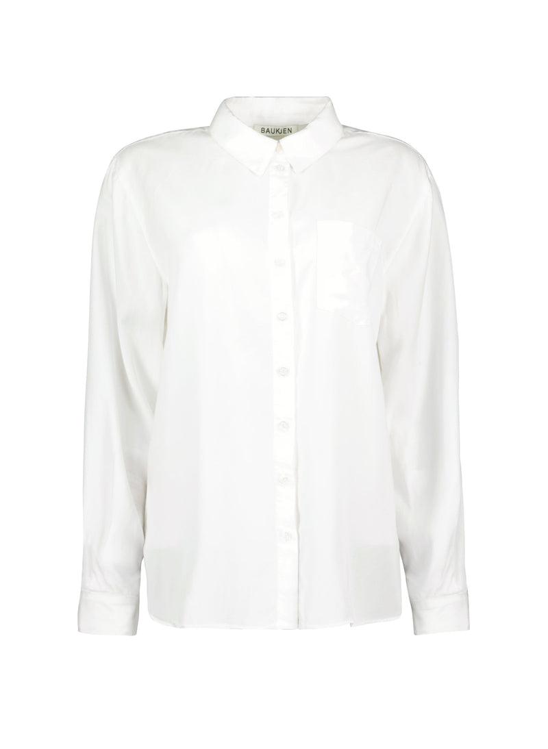 Baukjen Martyna TENCEL™ Relaxed Shirt | Pure White Pure White / UK6 / EU34 / US2