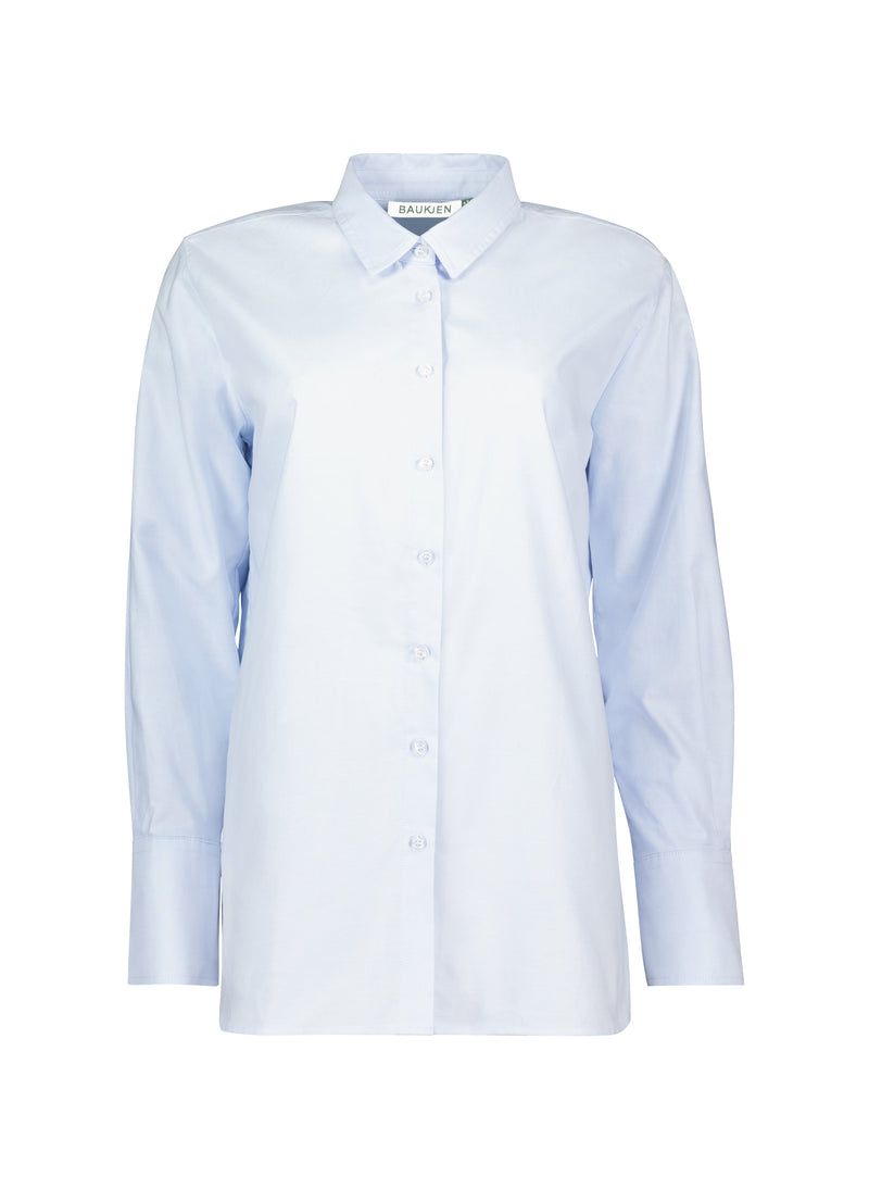 Kaya Organic Cotton Shirt | Pale Blue