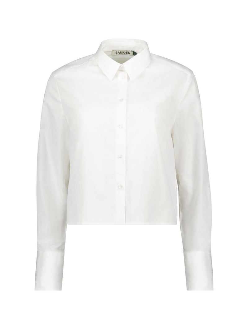 Baukjen Corey Organic Cotton Cropped Shirt