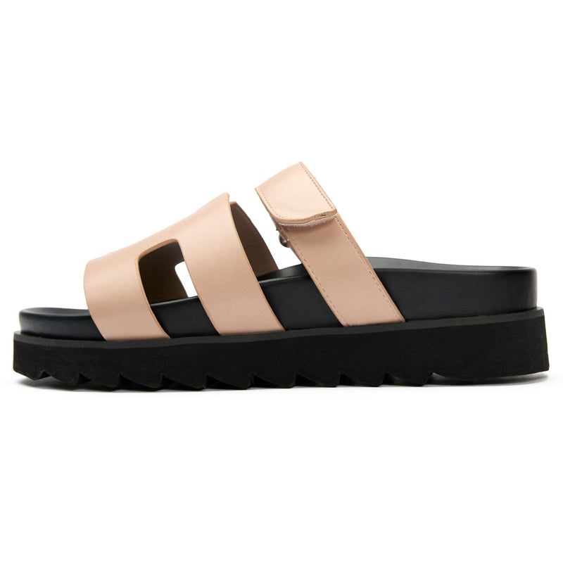 V.GAN Shea Women's Vegan Leather Slide Sandals | Natural