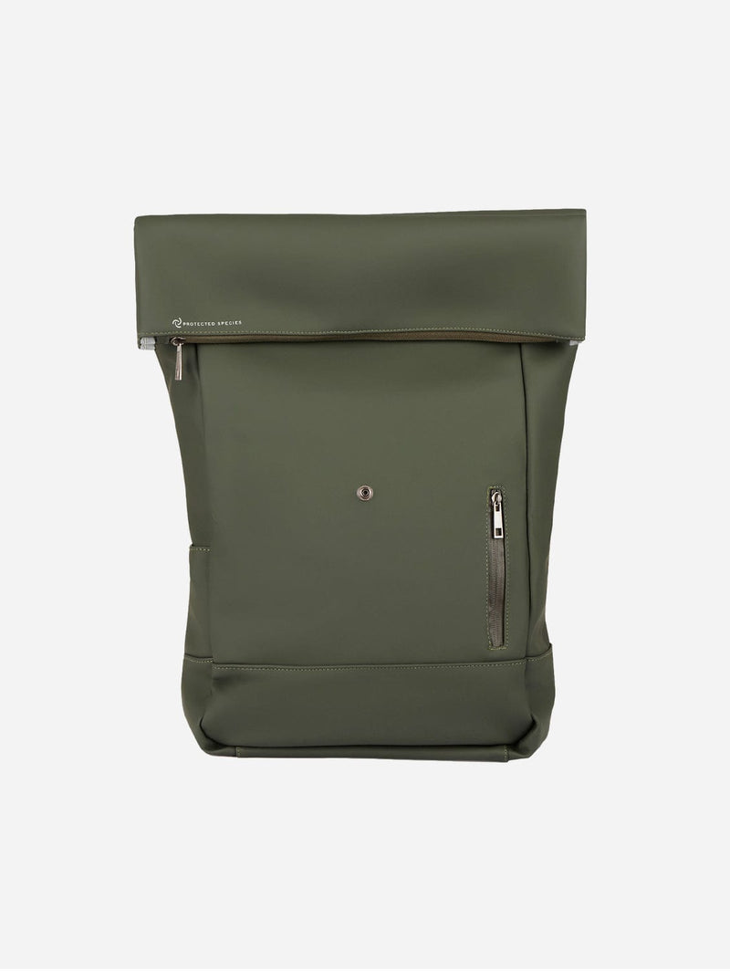Protected Species The Waterproof Voyager Recycled PU Backpack | Green One Size