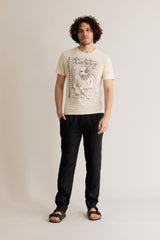 Immaculate Vegan - KOMODO SPIRIT - Hemp Tee by LIVITY Cream