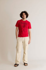 Immaculate Vegan - KOMODO SPIRIT - Hemp Tee by LIVITY Red