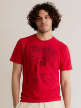 Immaculate Vegan - KOMODO Spirit by Livity Men's Hemp T-Shirt | Red