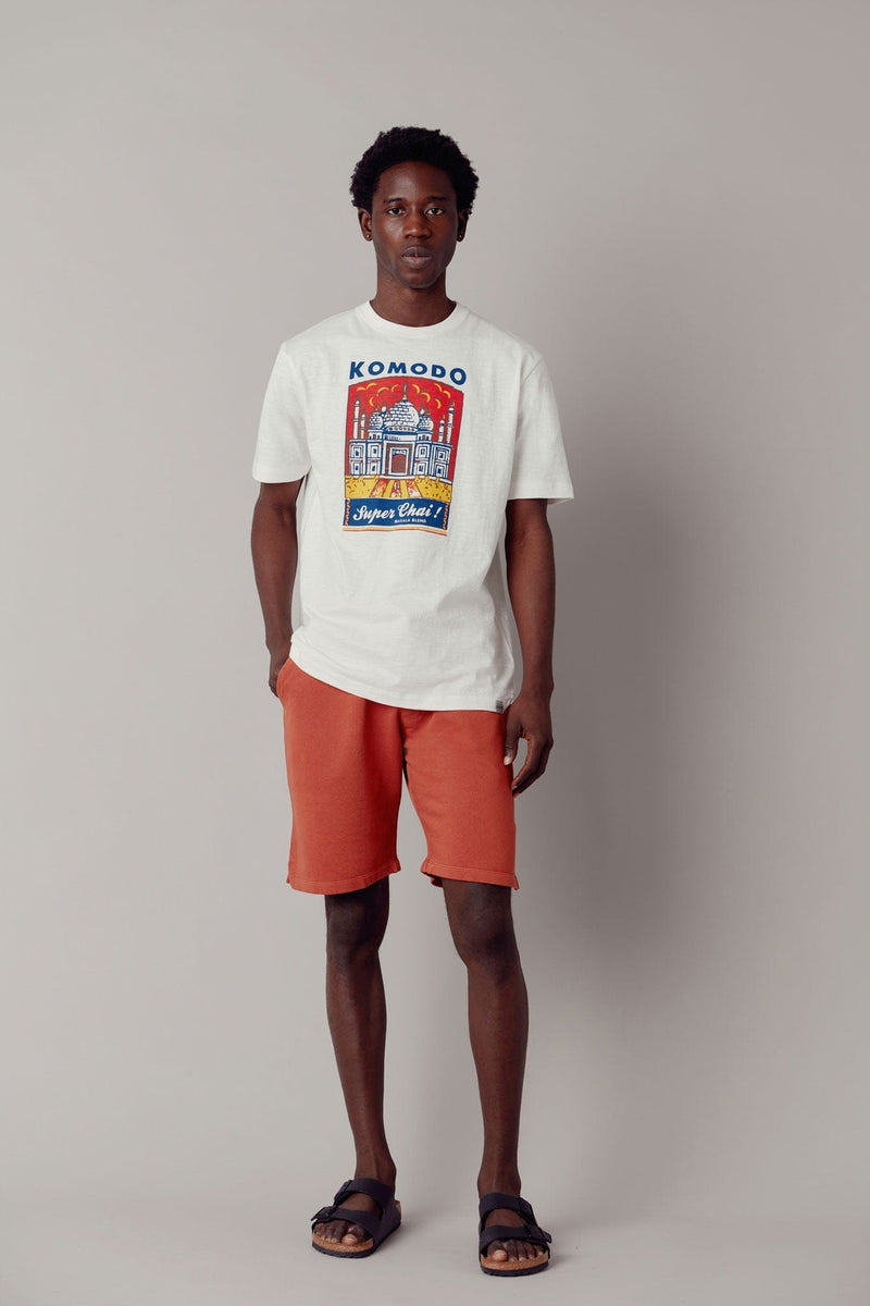 KOMODO SUPER CHAI GOTS Organic Cotton Tee - Off White