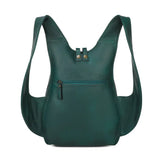 Immaculate Vegan - Arsayo The Original Vegan Leather Backpack | Peacock Blue