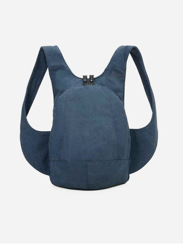 The Summer Vegan Canvas Backpack | Blue Jeans