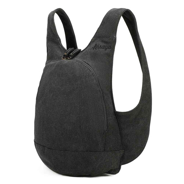 Arsayo Le sac à dos Estival en toile - Ergonomique et Antivol