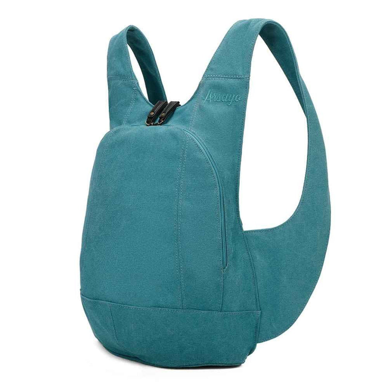 Arsayo Le sac à dos Estival en toile - Ergonomique et Antivol