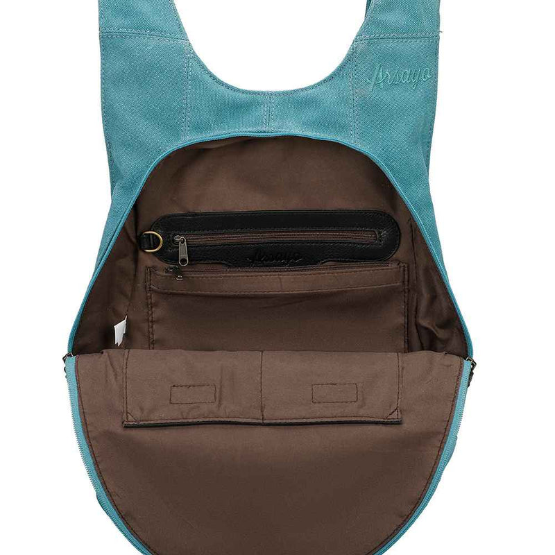 Arsayo Le sac à dos Estival en toile - Ergonomique et Antivol