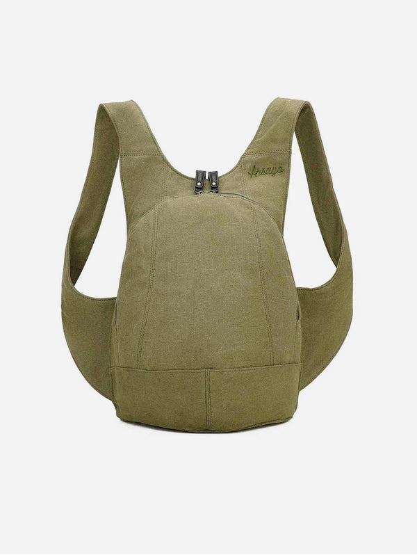 The Summer Vegan Canvas Backpack | Khaki