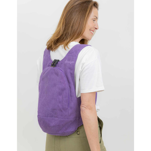 Arsayo Le sac à dos Estival en toile - Ergonomique et Antivol