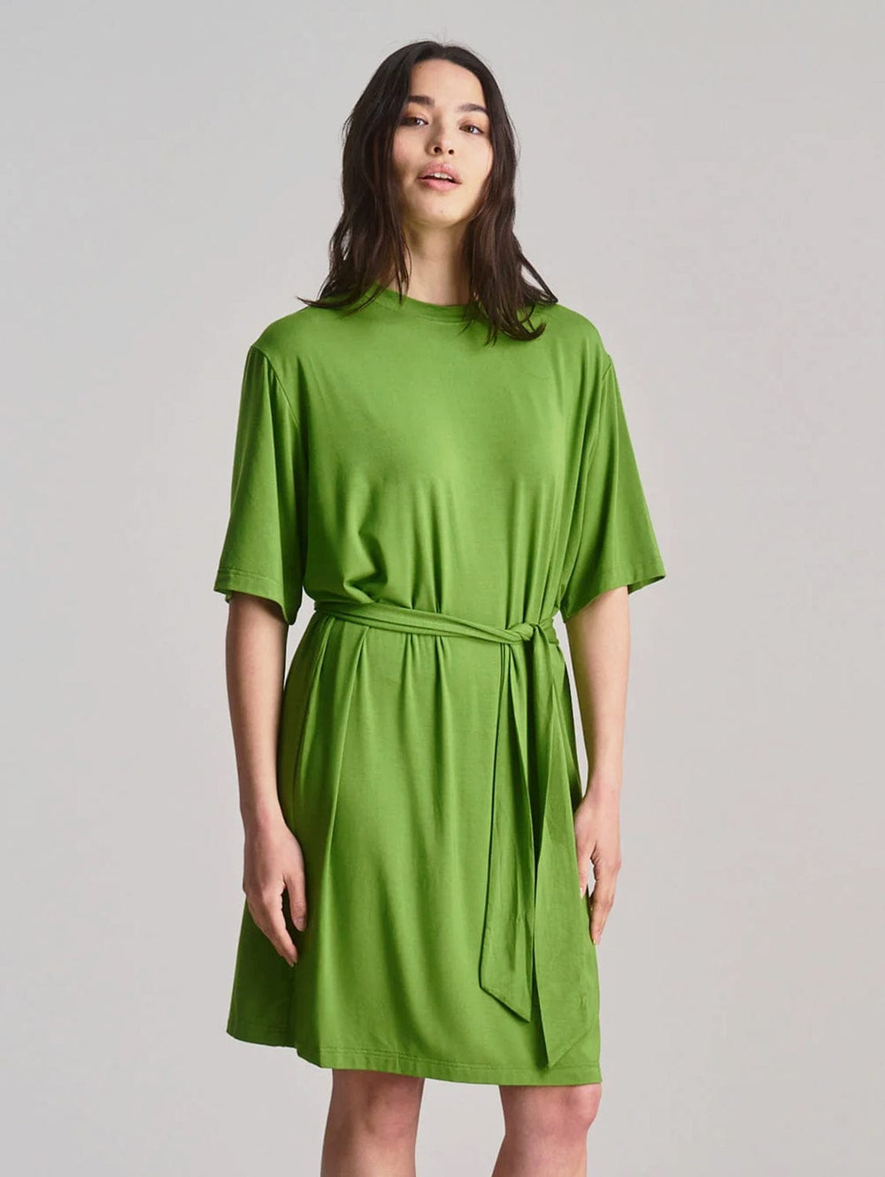Sadie Women's Modal Spandex Dress | Green Immaculate Vegan Sadie Women's Modal Spandex Dress | Green Immaculate Vegan