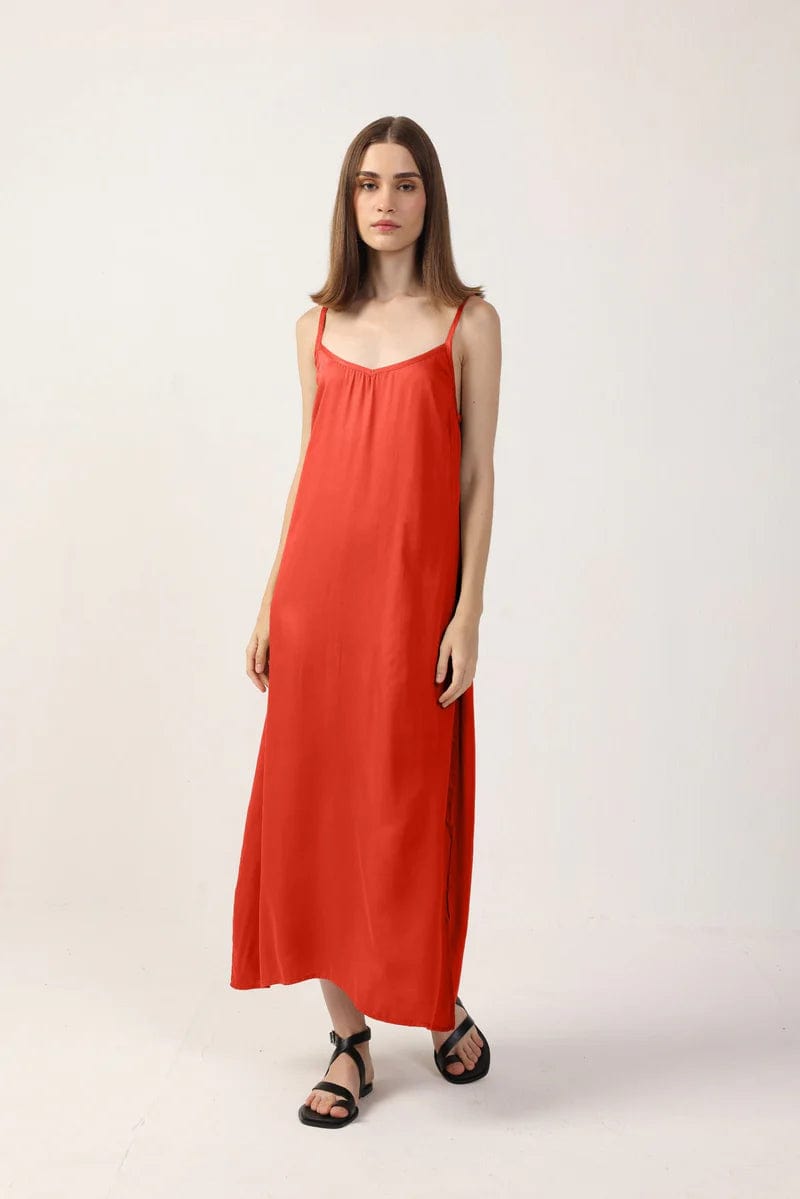 Neu Nomads - Sammie Satin TENCEL™ Midi Dress