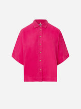Immaculate Vegan - KOMODO Kimono Women's Cupro Shirt | Pink