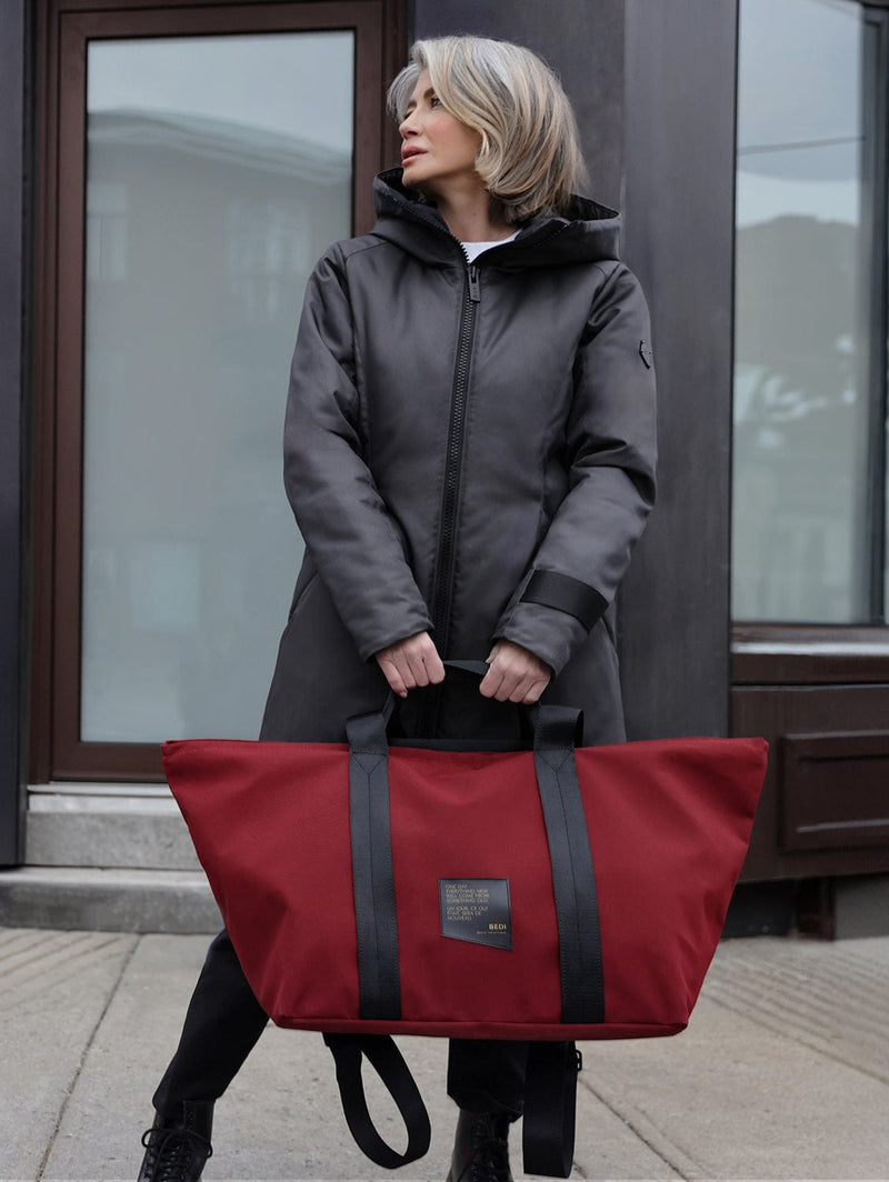 BEDI Shoalts Weather-Resistant Twill Vegan Weekender | Multiple Colours