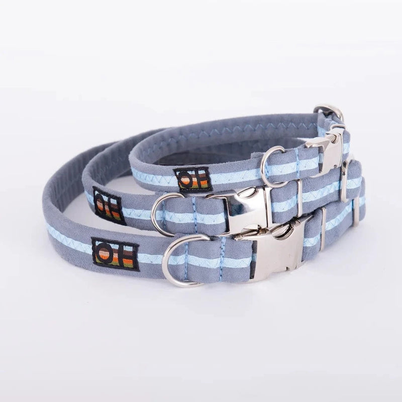 Oscar & Hooch Signature Snap Dog Collar | Multiple Colours Sky / S